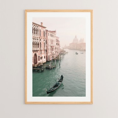 Πίνακας Venety με ψηφιακή εκτύπωση και πλαίσιο 33x1.5x48εκ Υλικό: SOLID WOOD - CARDBOARD 409-000011