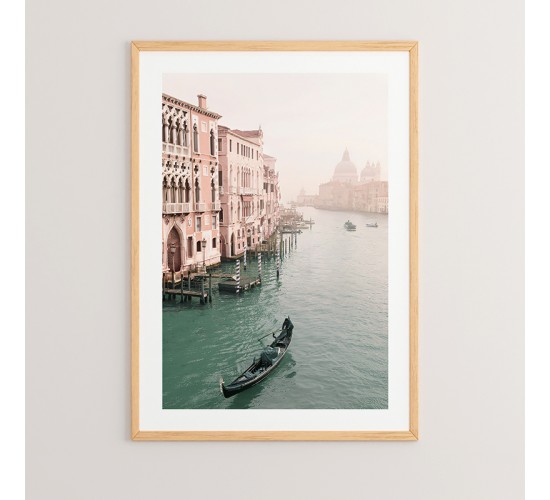 Πίνακας Venety με ψηφιακή εκτύπωση και πλαίσιο 33x1.5x48εκ Υλικό: SOLID WOOD - CARDBOARD 409-000011