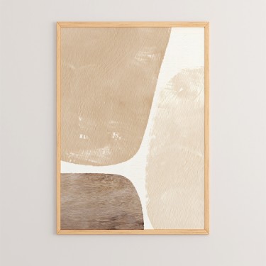 Πίνακας Ardia με ψηφιακή εκτύπωση και πλαίσιο 33x1.5x48εκ Υλικό: SOLID WOOD - CARDBOARD 409-000017