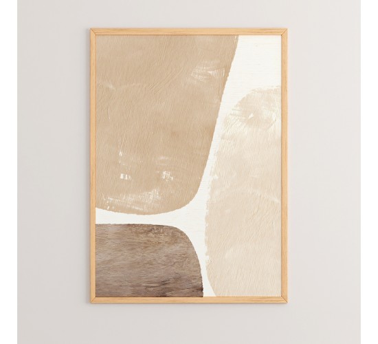 Πίνακας Ardia με ψηφιακή εκτύπωση και πλαίσιο 33x1.5x48εκ Υλικό: SOLID WOOD - CARDBOARD 409-000017