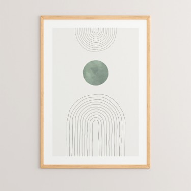 Πίνακας Lebron με ψηφιακή εκτύπωση και πλαίσιο 33x1.5x48εκ Υλικό: SOLID WOOD - CARDBOARD 409-000022