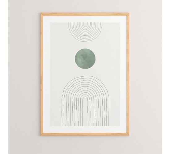 Πίνακας Lebron με ψηφιακή εκτύπωση και πλαίσιο 33x1.5x48εκ Υλικό: SOLID WOOD - CARDBOARD 409-000022