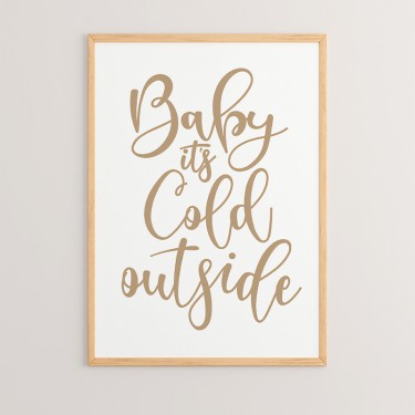 Πίνακας Berby με ψηφιακή εκτύπωση και πλαίσιο 33x1.5x48εκ Υλικό: SOLID WOOD - CARDBOARD 409-000024