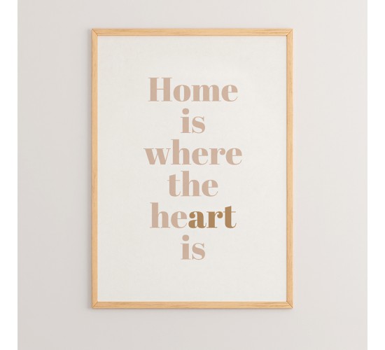 Πίνακας Serden με ψηφιακή εκτύπωση και πλαίσιο 33x1.5x48εκ Υλικό: SOLID WOOD - CARDBOARD 409-000029