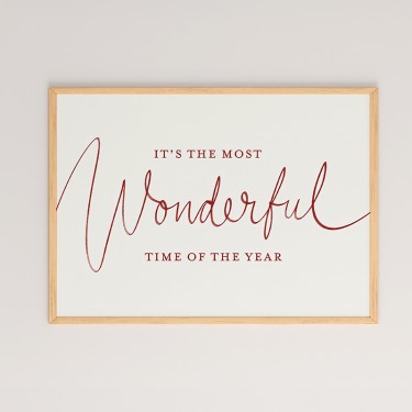 Πίνακας Fulte με ψηφιακή εκτύπωση και πλαίσιο 48x1.5x33εκ Υλικό: SOLID WOOD - CARDBOARD 409-000042