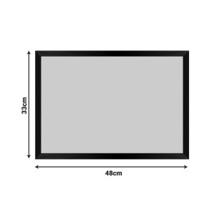 Πίνακας Dineria με ψηφιακή εκτύπωση και πλαίσιο 48x1.5x33εκ Υλικό: SOLID WOOD - 3MM CARDBOARD 409-000063