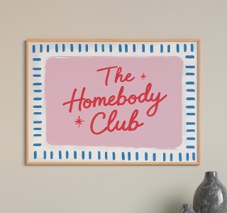 Πίνακας Dineria με ψηφιακή εκτύπωση και πλαίσιο 48x1.5x33εκ Υλικό: SOLID WOOD - 3MM CARDBOARD 409-000063