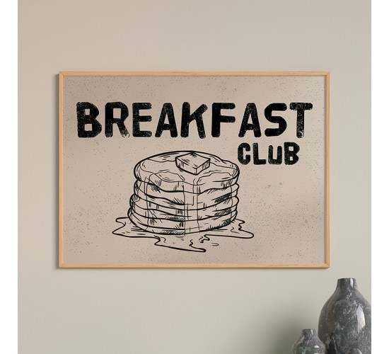 Πίνακας Bredo με ψηφιακή εκτύπωση και πλαίσιο 48x1.5x33εκ Υλικό: SOLID WOOD - 3MM CARDBOARD 409-000066