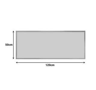 Πίνακας Lenfo με ψηφιακή εκτύπωση και πλαίσιο 120x2x50εκ Υλικό: SOLID WOOD - 3MM MDF 409-000093