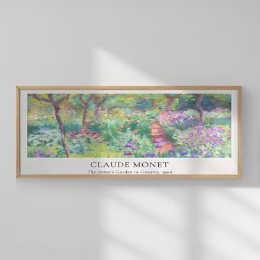 Πίνακας Trezon με ψηφιακή εκτύπωση και πλαίσιο 120x2x50εκ Υλικό: SOLID WOOD - 3MM MDF 409-000094