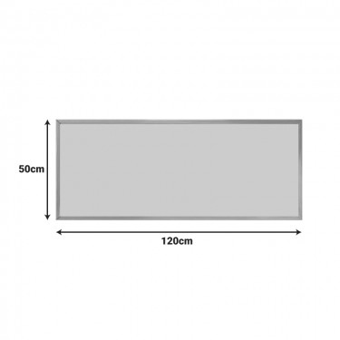 Πίνακας Ledary με ψηφιακή εκτύπωση και πλαίσιο 120x2x50εκ Υλικό: SOLID WOOD - 3MM MDF 409-000097