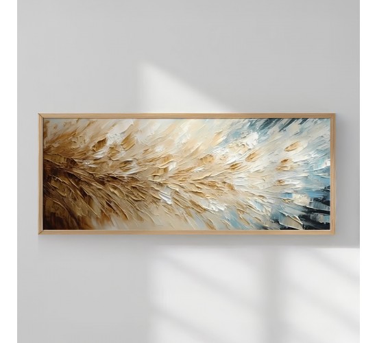 Πίνακας Ledary με ψηφιακή εκτύπωση και πλαίσιο 120x2x50εκ Υλικό: SOLID WOOD - 3MM MDF 409-000097