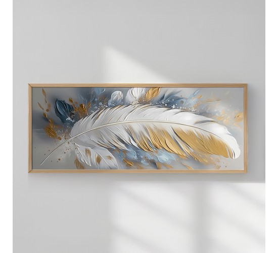 Πίνακας Riacto με ψηφιακή εκτύπωση και πλαίσιο 120x2x50εκ Υλικό: SOLID WOOD - 3MM MDF 409-000099