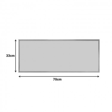 Πίνακας Uelia με ψηφιακή εκτύπωση και πλαίσιο 70x2x33εκ Υλικό: SOLID WOOD - 3MM CARDBOARD 409-000105