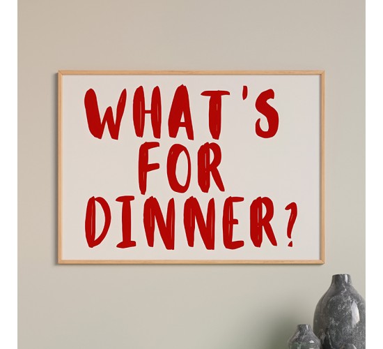 Πίνακας Dineria με ψηφιακή εκτύπωση και πλαίσιο 70x2x50εκ Υλικό: SOLID WOOD - 3MM CARDBOARD 409-000110