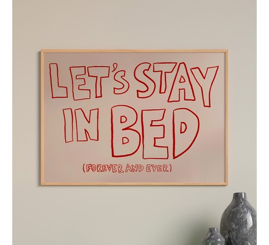 Πίνακας Slepery με ψηφιακή εκτύπωση και πλαίσιο 70x2x50εκ Υλικό: SOLID WOOD - 3MM CARDBOARD 409-000112