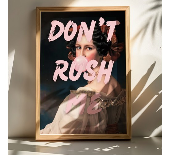 Πίνακας Rushea με ψηφιακή εκτύπωση και πλαίσιο 50x2x70εκ Υλικό: SOLID WOOD - 3MM CARDBOARD 409-000119