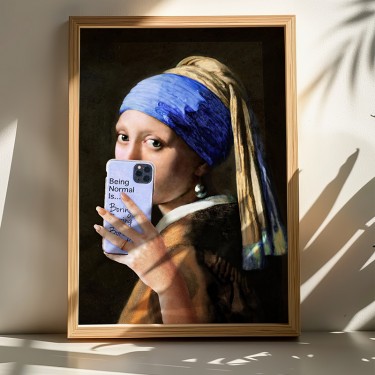 Πίνακας Dorazen με ψηφιακή εκτύπωση και πλαίσιο 50x2x70εκ Υλικό: SOLID WOOD - 3MM CARDBOARD 409-000121