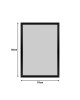 Πίνακας Nepen I δίπτυχος με ψηφιακή εκτύπωση και πλαίσιο 33x1.5x48εκ Υλικό: SOLID WOOD - 3MM CARDBOARD 409-000145