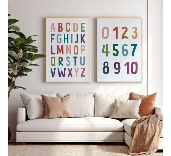 Πίνακας Yuema δίπτυχος με ψηφιακή εκτύπωση και πλαίσιο 33x1.5x48εκ Υλικό: SOLID WOOD - 3MM CARDBOARD 409-000171