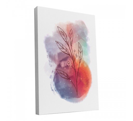 Πίνακας σε καμβά Nerve τρίπτυχος με ψηφιακή εκτύπωση και πλαίσιο 50x2x70εκ Υλικό: SOLID WOOD - 3MM CARDBOARD 409-000286