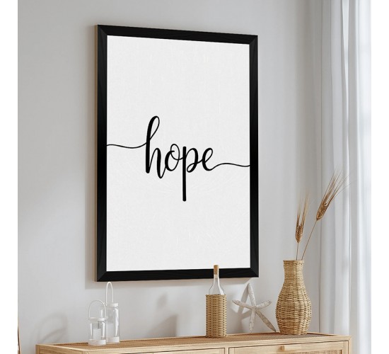 Πίνακας Hopy με ψηφιακή εκτύπωση και πλαίσιο 33x1.5x48εκ Υλικό: PRINT - 3MM MDF 409-000298