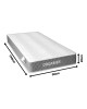 Στρώμα Dreamer pocket spring compressed διπλής όψης 20cm 90x190εκ Υλικό: POCKET SPRING MATTRESS  - FOAM 411-000001
