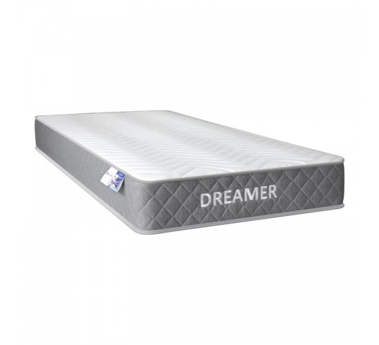 Στρώμα Dreamer pocket spring compressed διπλής όψης 20cm 90x190εκ Υλικό: POCKET SPRING MATTRESS  - FOAM 411-000001