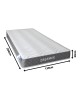 Στρώμα Dreamer pocket spring compressed διπλής όψης 20cm 120x200εκ Υλικό: POCKET SPRING MATTRESS  - FOAM 411-000003