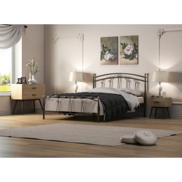 KPS/ ΠΟΛΥΤΙΜΟ ΚΡΕΒΑΤΙ ΜΕΤΑΛΛΙΚΟ ΔΙΠΛΟ ΕΛΛΗΝΙΚΗΣ ΚΑΤΑΣΚΕΥΗΣ ΓΙΑ ΣΤΡΩΜΑ 140Χ190 ΕΚ 01.01.03-1 2960