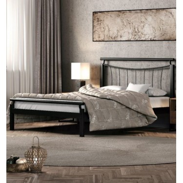 KPS/ ΧΑΡΙΣ ΚΡΕΒΑΤΙ ΜΕΤΑΛΛΙΚΟ ΔΙΠΛΟ ΕΛΛΗΝΙΚΗΣ ΚΑΤΑΣΚΕΥΗΣ ΓΙΑ ΣΤΡΩΜΑ 150Χ200 ΕΚ 01.01.81 2966