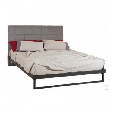 KPS/ ΗΛΕΚΤΡΑ ΚΡΕΒΑΤΙ ΜΕΤΑΛΛΙΚΟ ΜΕ ΥΦΑΣΜΑΤΙΝΟ ΚΕΦΑΛΑΡΙ ΜΟΝΟ ΕΛΛΗΝΙΚΗΣ ΚΑΤΑΣΚΕΥΗΣ ΓΙΑ ΣΤΡΩΜΑ 90Χ190 ΕΚ 01.30.172-1 3192