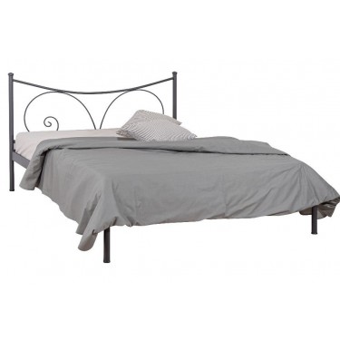 KPS/ ΣΑΜΠΡΙΝΑ ΚΡΕΒΑΤΙ ΜΕΤΑΛΛΙΚΟ ΔΙΠΛΟ ΕΛΛΗΝΙΚΗΣ ΚΑΤΑΣΚΕΥΗΣ ΓΙΑ ΣΤΡΩΜΑ 160Χ190 ΕΚ 01.30.190-1 3260