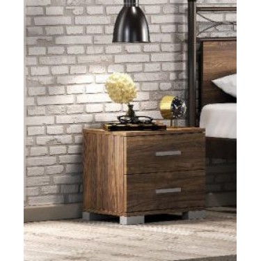 KPS/ ΚΟΜΟΔΙΝΟ ΜΕΛΑΜΙΝΙΚΟ ΜΕ 2 ΣΥΡΤΑΡΙΑ ΞΥΛΙΝΟ 45Χ33Χ41 ΕΚ 06.02.88 3364