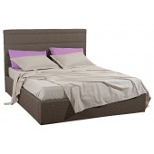 KPS/ ΕΛΙΣΑΒΕΤ  ΚΡΕΒΑΤΙ ΥΦΑΣΜΑΤΙΝΟ ΔΙΠΛΟ ΧΩΡΙΣ ΑΠΟΘΗΚΕΥΤΙΚΟ ΧΩΡΟ ΕΛΛΗΝΙΚΗΣ ΚΑΤΑΣΚΕΥΗΣ 160Χ200 ΕΚ 01.30.259-1 3488