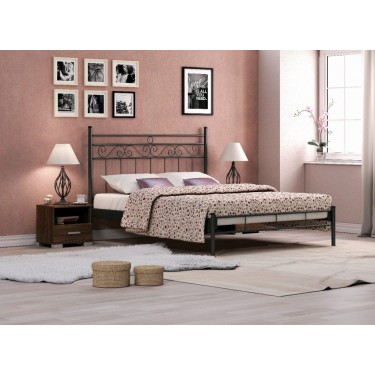 KPS/ ΕΝΤΟΣ  ΣΕΤ ΚΡΕΒΑΤΟΚΑΜΑΡΑ 3 ΤΕΜ ΞΥΛΟ-ΜΕΤΑΛΛΟ ΓΙΑ ΣΤΡΩΜΑ 160Χ200 ΕΚ 01.00.143 3510