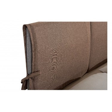 KPS/ ΣΥΛΒΙΑ ΚΡΕΒΑΤΙ ΥΦΑΣΜΑΤΙΝΟ ΜΕ ΜΑΞΙΛΑΡΕΣ ΥΠΕΡΔΙΠΛΟ ΧΩΡΙΣ ΑΠΟΘΗΚΕΥΤΙΚΟ ΧΩΡΟ ΕΛΛΗΝΙΚΗΣ ΚΑΤΑΣΚΕΥΗΣ 180Χ200 ΕΚ 01.30.270 3538