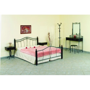 KPS/ ΟΡΑΜΑ ΚΡΕΒΑΤΙ ΞΥΛΟ-ΜΕΤΑΛΛΟ ΥΠΕΡΔΙΠΛΟ ΕΛΛΗΝΙΚΗΣ ΚΑΤΑΣΚΕΥΗΣ ΓΙΑ ΣΤΡΩΜΑ 160Χ200 ΕΚ 01.01.04-1 3899