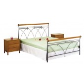 KPS/ ΑΝΑΤΟΛΗ ΚΡΕΒΑΤΙ ΞΥΛΟ-ΜΕΤΑΛΛΟ ΜΑΣΙΦ ΔΙΠΛΟ ΕΛΛΗΝΙΚΗΣ ΚΑΤΑΣΚΕΥΗΣ ΓΙΑ ΣΤΡΩΜΑ 150Χ200 ΕΚ 01.01.22-1 3906