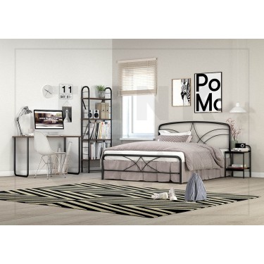 KPS/ΣΕΤ ΥΠΝΟΔΩΜΑΤΙΟΥ TEENAGER 5 ΤΕΜ. ΚΡΕΒΑΤΙ 110Χ200/190 ΠΛΗΡΕΣ  ΜΕ 2 ΚΟΜΟΔΙΝΑ, ΓΡΑΦΕΙΟ ΚΑΙ ΒΙΒΛΙΟΘΗΚΗ 01.00.137 3936