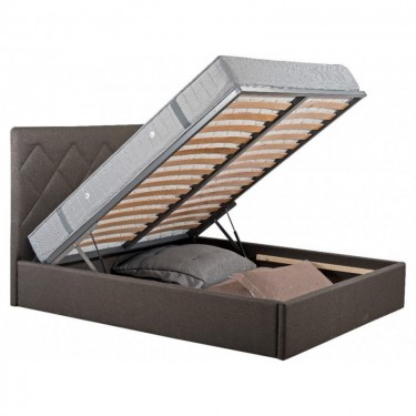 KPS/ ΠΩΛΙΝΑ ΚΡΕΒΑΤΙ ΥΦΑΣΜΑΤΙΝΟ ΔΙΠΛΟ ΧΩΡΙΣ ΑΠΟΘΗΚΕΥΤΙΚΟ ΧΩΡΟ ΕΛΛΗΝΙΚΗΣ ΚΑΤΑΣΚΕΥΗΣ 160Χ190 ΕΚ 01.30.239 5522