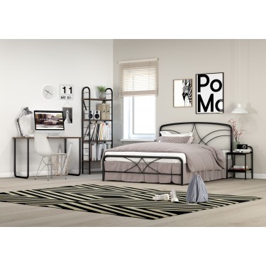 KPS/ΣΕΤ ΥΠΝΟΔΩΜΑΤΙΟΥ TEENAGER 5 ΤΕΜ. ΚΡΕΒΑΤΙ 140Χ200/190 ΠΛΗΡΕΣ  ΜΕ 2 ΚΟΜΟΔΙΝΑ, ΓΡΑΦΕΙΟ ΚΑΙ ΒΙΒΛΙΟΘΗΚΗ 01.00.148 6077