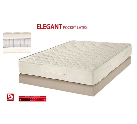KPS ΣΤΡΩΜΑ ELEGANT POCKET LATEX 150X200X29EK 08.00.50 6659 KPS ΣΤΡΩΜΑ ELEGANT POCKET LATEX 150X200X29EK 08.00.50 6659