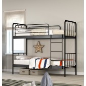 KPS / LINES ΚΟΥΚΕΤΑ ΜΕΤΑΛΛΙΚΗ ΜΕ ΣΤΑΘΕΡΑ ΠΡΟΣΤΑΤΕΥΤΙΚΑ ΚΑΙ ΣΚΑΛΑ ΓΙΑ ΣΤΡΩΜΑΤΑ 90Χ200 ΕΚ. 7589