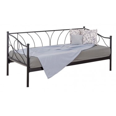 ΚΑΝΑΠΕΣ-ΚΡΕΒΑΤΙ ΔΑΦΝΗ ΕΛΛΗΝΙΚΗΣ ΚΑΤΑΣΚΕΥΗΣ 090Χ190 ΕΚ. ΜΑΥΡΟ 04.02.57 7654