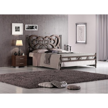 ΝΟΥΦΑΡΟ ΣΕΤ ΚΡΕΒΑΤΟΚΑΜΑΡΑ 3ΤΕΜ. ΜΕΤΑΛΛΟ ΓΙΑ ΣΤΡΩΜΑ 160Χ200ΕΚ. ΜΕ ΤΑΒΛΕΣ 01.00.139A 7719