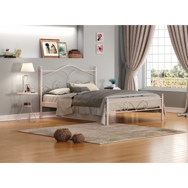 ΟΝΕΙΡΙΚΟ ΣΕΤ ΚΡΕΒΑΤΟΚΑΜΑΡΑ 3 ΤΕΜ ΜΕΤΑΛΛΟ ΓΙΑ ΣΤΡΩΜΑ 160Χ200 ΕΚ. ΜΕ ΤΑΒΛΕΣ 01.14.84B 7724