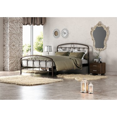 BASIC ΚΡΕΒΑΤΙ ΜΕΤΑΛΛΙΚΟ ΔΙΠΛΟ ΕΛΛΗΝΙΚΗΣ ΚΑΤΑΣΚΕΥΗΣ ΓΙΑ ΣΤΡΩΜΑ 140Χ200ΕΚ. ΜΕ ΤΑΒΛΕΣ 01.31.01Α 7794