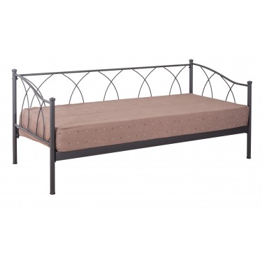 KPS/ ΚΡΕΒΑΤΙ-ΚΑΝΑΠΕΣ GLAMOUR ΜΕΤΑΛΛΙΚΟ ΜΟΝΟ ΜΕ ΤΑΒΛΕΣ ΕΛΛΗΝΙΚΗΣ ΚΑΤΑΣΚΕΥΗΣ ΓΙΑ ΣΤΡΩΜΑ 90Χ200 ΕΚ 01.04.136 9129