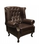 ΠΟΛΥΘΡΟΝΑ-ΜΠΕΡΖΕΡΑ T.CHESTERFIELD POLINA HM0053.01 PU ΣΚ.ΚΑΦΕ 83x75x107 εκ.